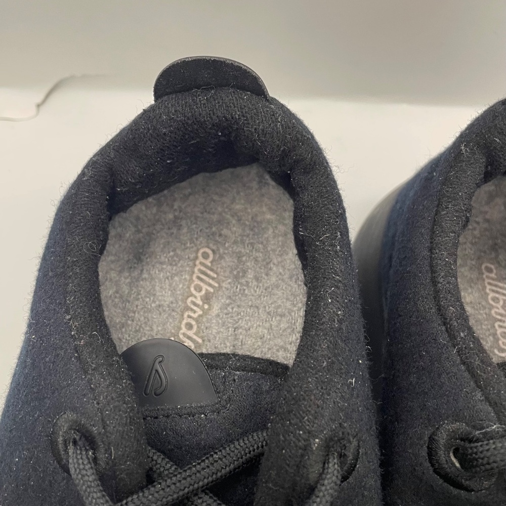 Allbirds mens merino wool runner comfy classic black sneakers Size 11 - Picture 10 of 14